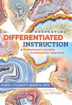 Paperback Supporting Differentiated Instruction: A Professional Learning Communities Approach Book