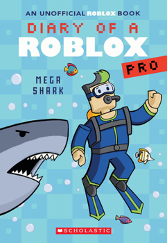 Paperback Mega Shark (Diary of a Roblox Pro #6: An Afk Book) Book
