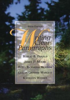 Paperback Writing Clear Paragraphs Book