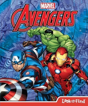 Hardcover Marvel Avengers: Look and Find Book