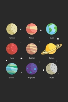 Mercury Venus Earth Mars Jupiter Saturn Uranus Neptune Pluto: Space Galaxy Solar Planets Venus Mars Jupiter Uranus