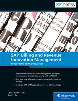 Hardcover SAP Billing and Revenue Innovation Management: Functionality and Configuration Book