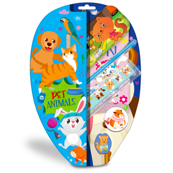 Pet Animals Stationery Set