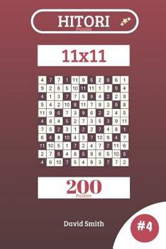 Paperback Hitori Puzzles - 200 Puzzles 11x11 Vol.4 Book
