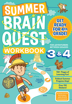 Paperback Summer Brain Quest: Between Grades 3 & 4 Book