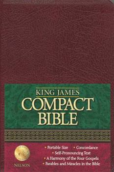 Leather Bound Compact Text Bible-KJV Book