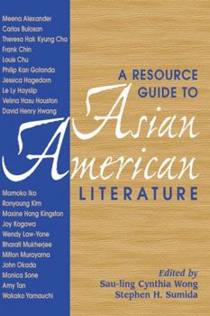 Hardcover A Resource Guide to Asian American Literature Book