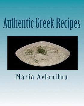 Paperback Authentic Greek Recipes Book