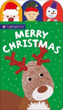 Board book Alphaprints: Merry Christmas Book