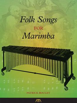 Paperback Folk Songs for Marimba Book