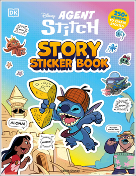 Paperback Disney Stitch Story Sticker Book