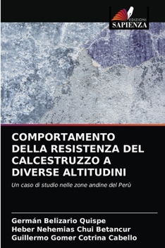 Paperback Comportamento Della Resistenza del Calcestruzzo a Diverse Altitudini [Italian] Book