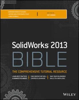 Paperback Solidworks 2013 Bible Book