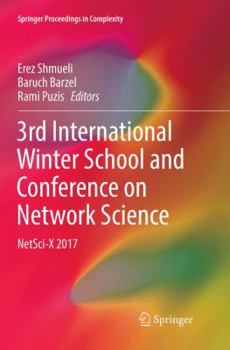 Paperback 3rd International Winter School and Conference on Network Science: Netsci-X 2017 Book