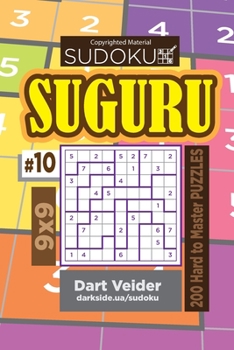Paperback Sudoku Suguru - 200 Hard to Master Puzzles 9x9 (Volume 10) Book