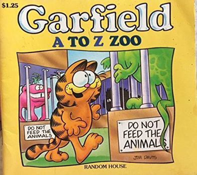 Hardcover Garfield a to Z Zoo Book