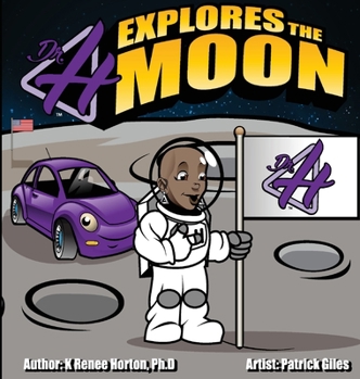 Hardcover Dr H Explores the Moon Book