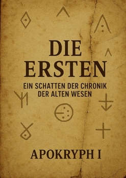 Paperback Die Ersten: Ein Schatten der Chronik der Alten Wesen [German] Book