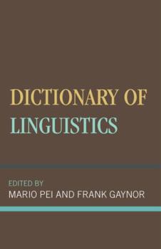 Paperback Dictionary of Linguistics Book