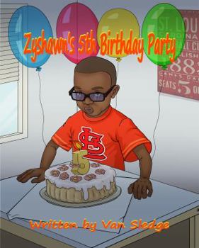 Paperback Zyshawn's 5th Birthday Party Book