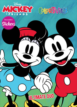 Paperback Disney Mickey & Friends: Ultimate Duo: Colortivity Book