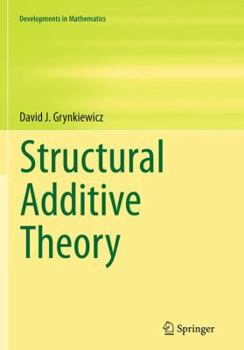 Paperback Structural Additive Theory Book