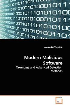Paperback Modern Malicious Software Book