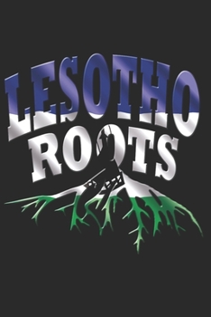 Paperback Lesotho Notebook: Lesotho Notebook college book diary journal booklet memo composition book 120 sheets - Dot Grid paper 6x9 inch Book