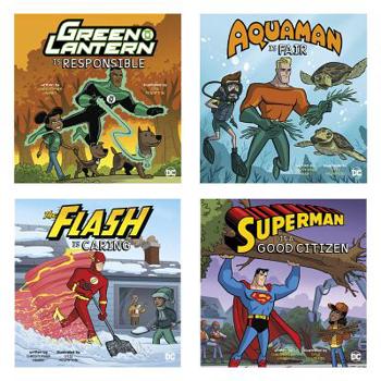 Paperback DC Super Heroes Character Education Book