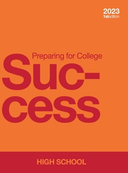 Hardcover Preparing for College Success - High School Book