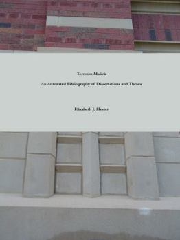 Paperback Terrence Malick: A Bibliography of Dissertations and Theses Book