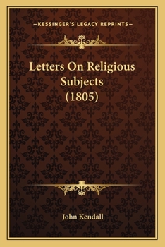 Paperback Letters On Religious Subjects (1805) Book