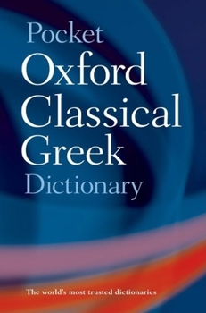 Paperback Pocket Oxford Classical Greek Dictionary Book