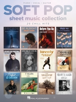 Paperback Soft Pop Sheet Music Collection - Piano/Vocal/Guitar Songbook Book