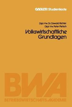 Paperback Volkswirtschaftliche Grundlagen [German] Book