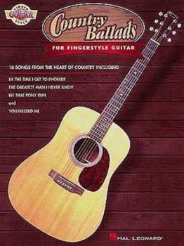 Paperback Country Ballads for Fingerstyle Guitar Book