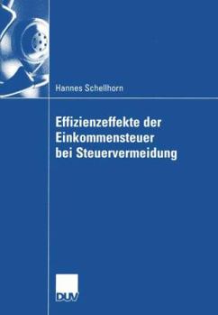Paperback Effizienzeffekte Der Einkommensteuer Bei Steuervermeidung [German] Book
