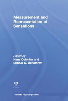 Paperback Measurement and Representation of Sensations Book