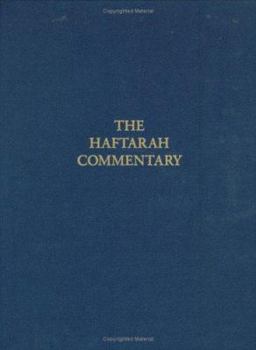 Hardcover The Haftarah Commentary (English and Hebrew Edition) Book