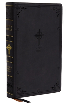 Imitation Leather Nabre, New American Bible, Revised Edition, Catholic Bible, Large Print Edition, Leathersoft, Black, Thumb Indexed, Comfort Print: Holy Bible [Large Print] Book