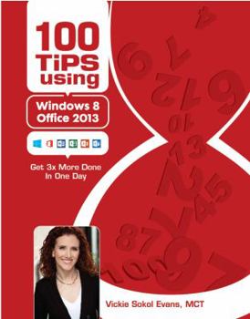Spiral-bound 100 Tips using Windows 8.1 & Office 2013 Book