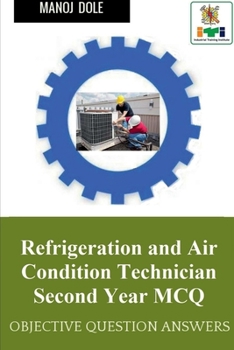 Paperback Refrigeration and Air Condition Technician Second Year MCQ Book