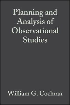 Hardcover Planning and Analysis of Observational Studies Book