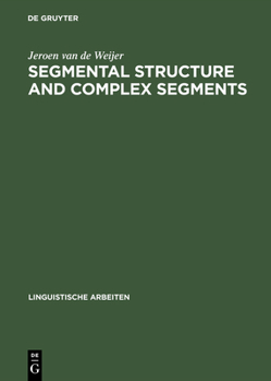 Hardcover Segmental Structure and Complex Segments Book
