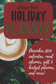 Paperback Stress-Free Holiday Planner: Organize your holidays with gift planning, meal organizer, holiday event tracker, and more! Book