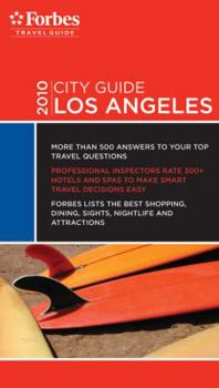 Paperback Forbes Travel Guide 2010 Los Angeles Book