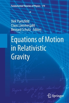Paperback Equations of Motion in Relativistic Gravity Book