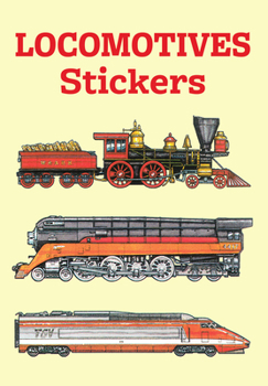 Paperback Locomotives Stickers Book