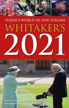 Hardcover Whitaker's 2021: Today's World in One Volume Book