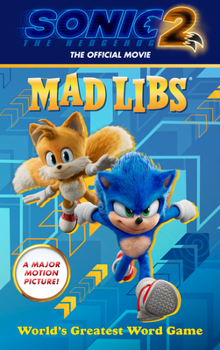 Paperback Sonic the Hedgehog 2: The Official Movie Mad Libs: World's Greatest Word Game Book